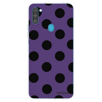 Picasee διαφανής θήκη σιλικόνης Samsung Galaxy M11 - Big flickers 2