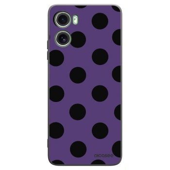 Picasee Μαύρη θήκη σιλικόνης για Motorola Moto G06 - Big flickers 2