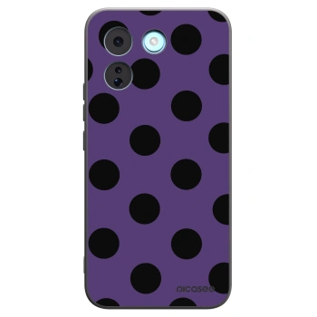 Picasee Μαύρη θήκη σιλικόνης για Xiaomi Redmi Note 17 Pro MAX 5G - Big flickers 2