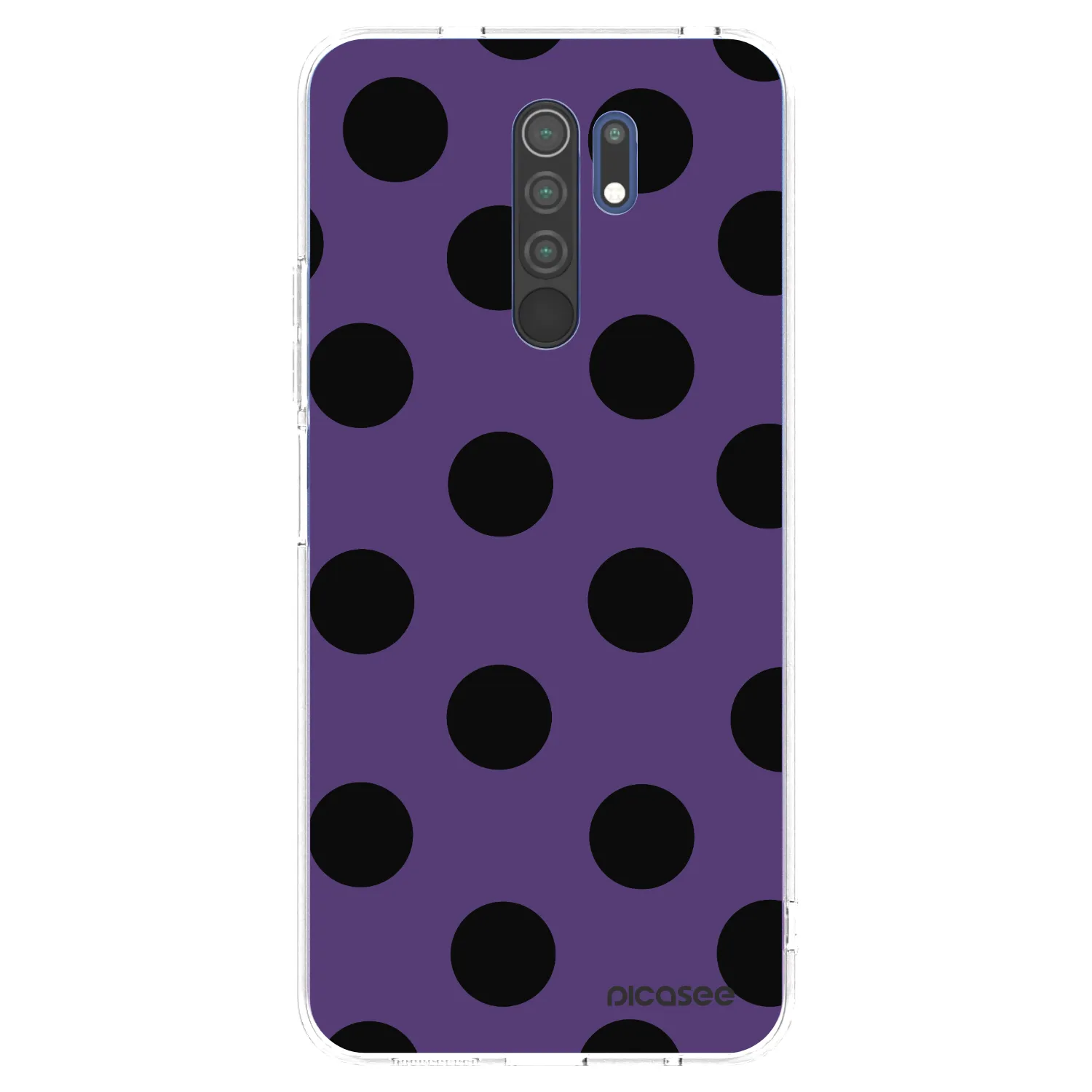 Picasee διαφανής θήκη σιλικόνης Xiaomi Redmi 9 - Big flickers 2