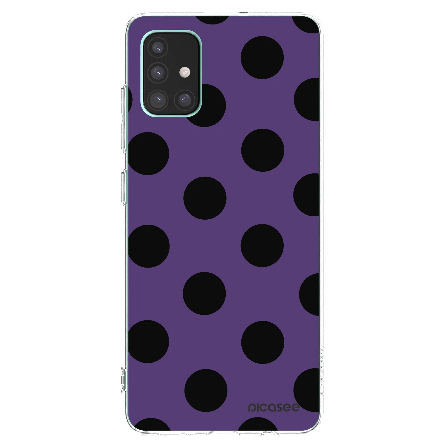 Picasee διαφανής θήκη σιλικόνης Samsung Galaxy M51 M515F - Big flickers 2