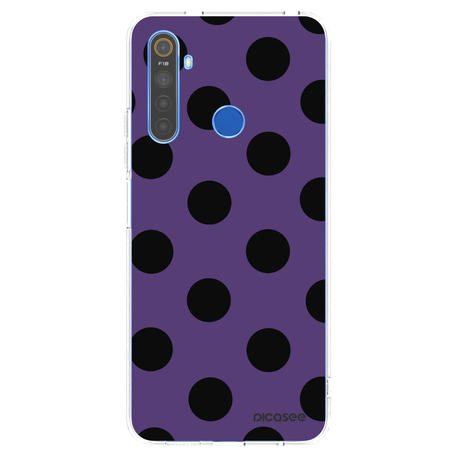 Picasee διαφανής θήκη σιλικόνης Realme 5 - Big flickers 2