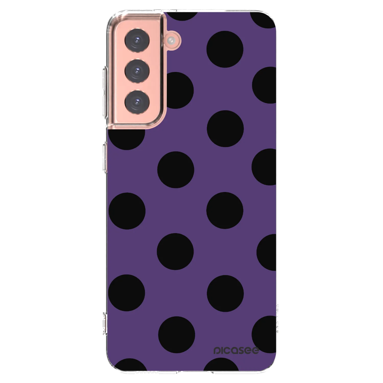Picasee διαφανής θήκη σιλικόνης Samsung Galaxy S21 5G G991B - Big flickers 2