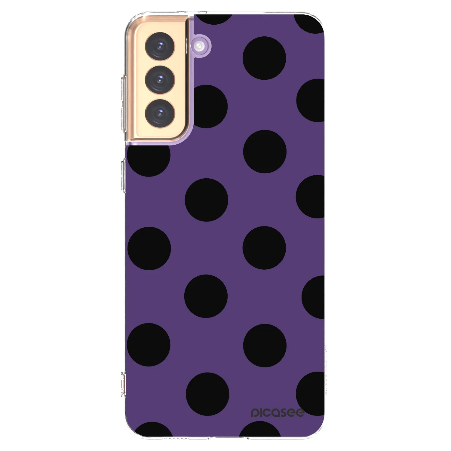 Picasee διαφανής θήκη σιλικόνης Samsung Galaxy S21+ 5G G996F - Big flickers 2