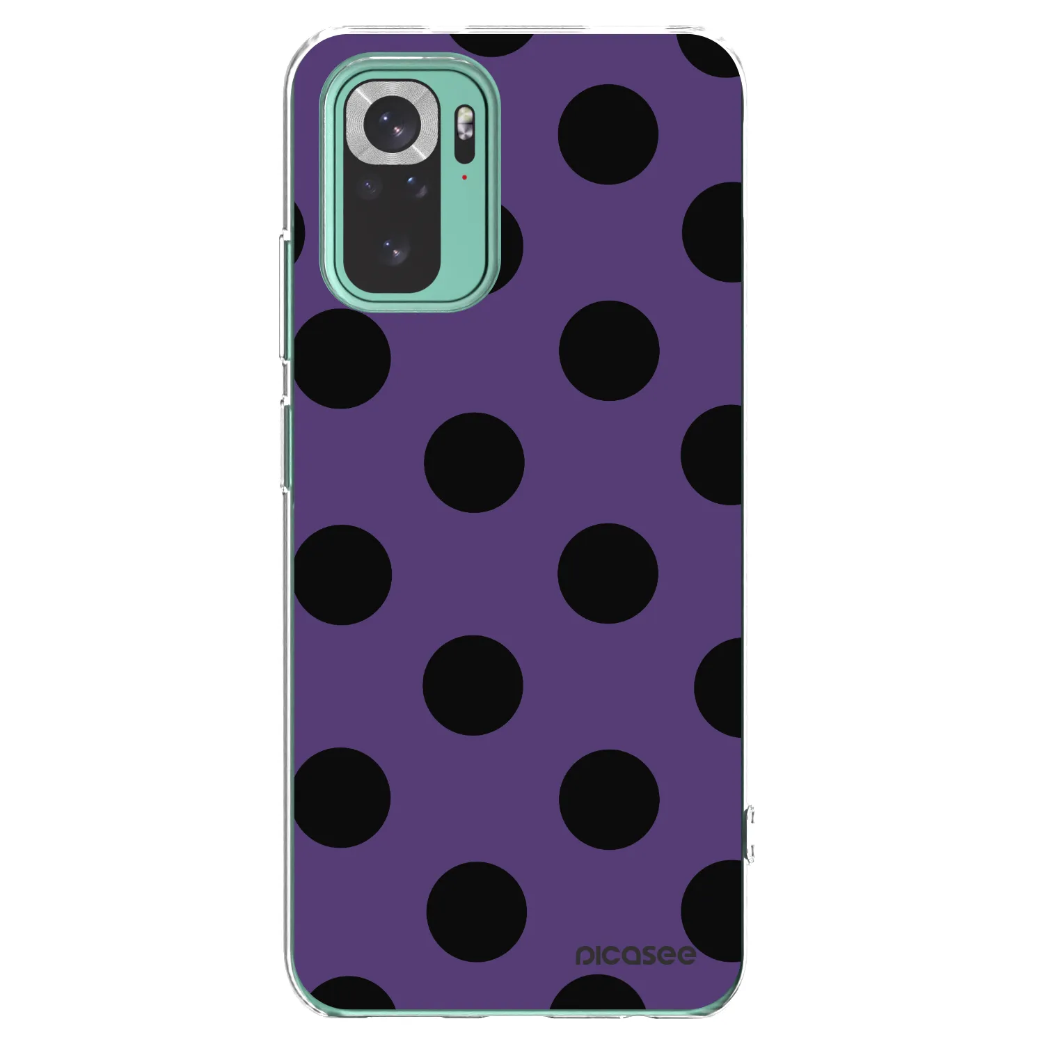 Picasee διαφανής θήκη σιλικόνης Xiaomi Redmi Note 10 Pro - Big flickers 2