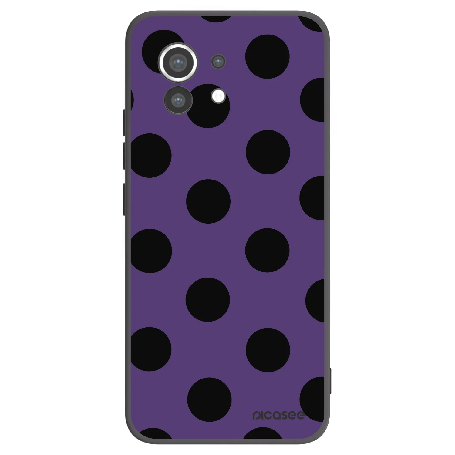 Picasee Μαύρη θήκη σιλικόνης για Xiaomi Mi 11 - Big flickers 2