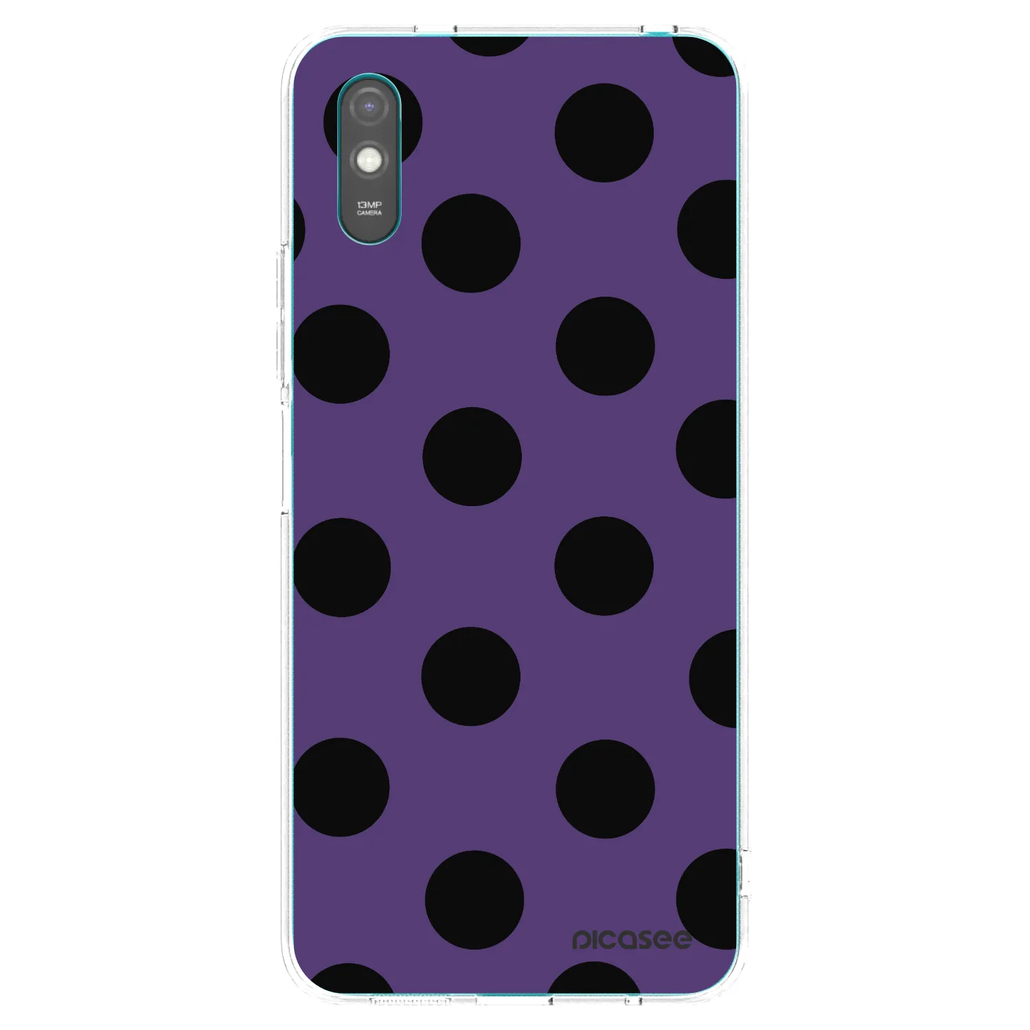 Picasee διαφανής θήκη σιλικόνης Xiaomi Redmi 9AT - Big flickers 2