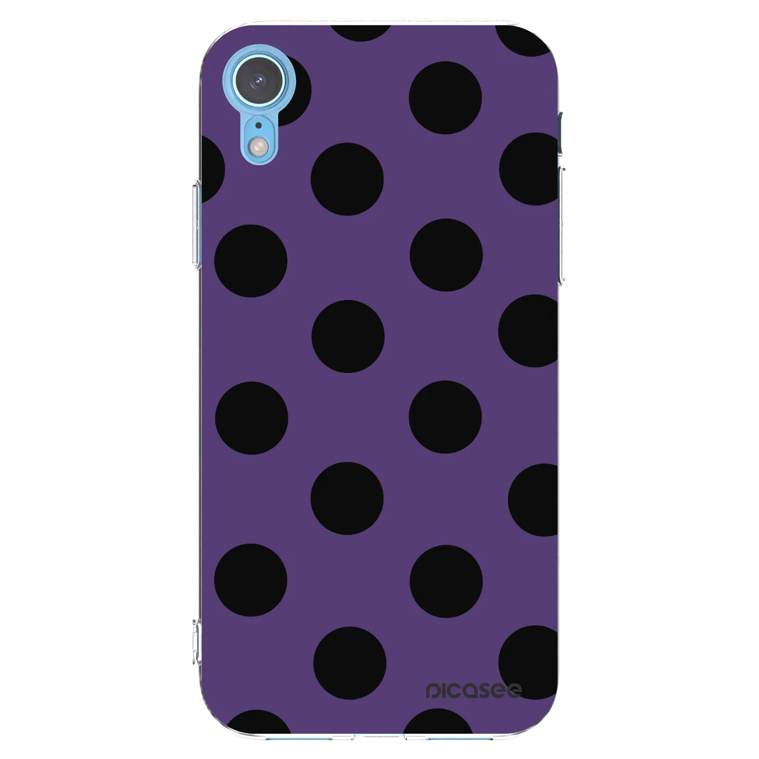 Picasee διαφανής θήκη σιλικόνης Apple iPhone XR - Big flickers 2