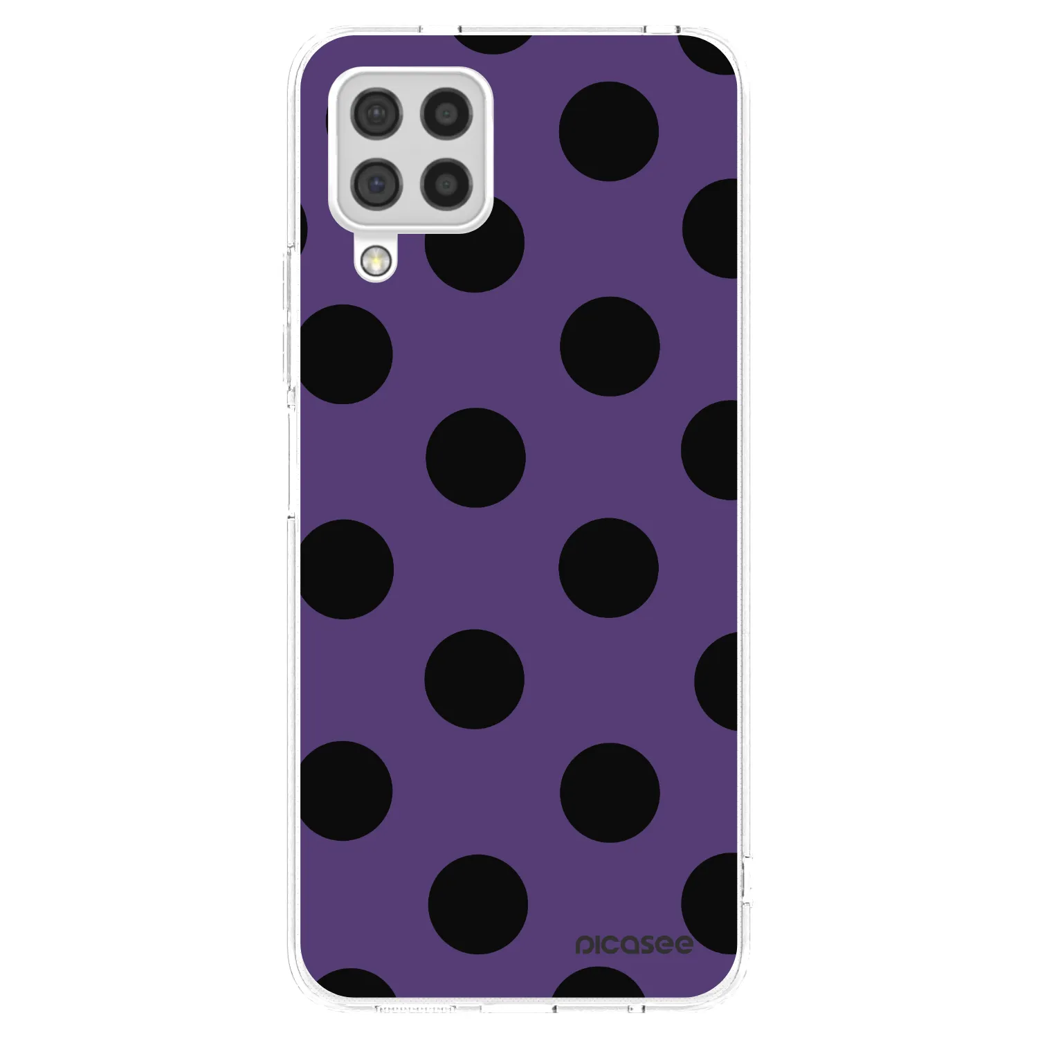 Picasee διαφανής θήκη σιλικόνης Samsung Galaxy A22 A225F 4G - Big flickers 2