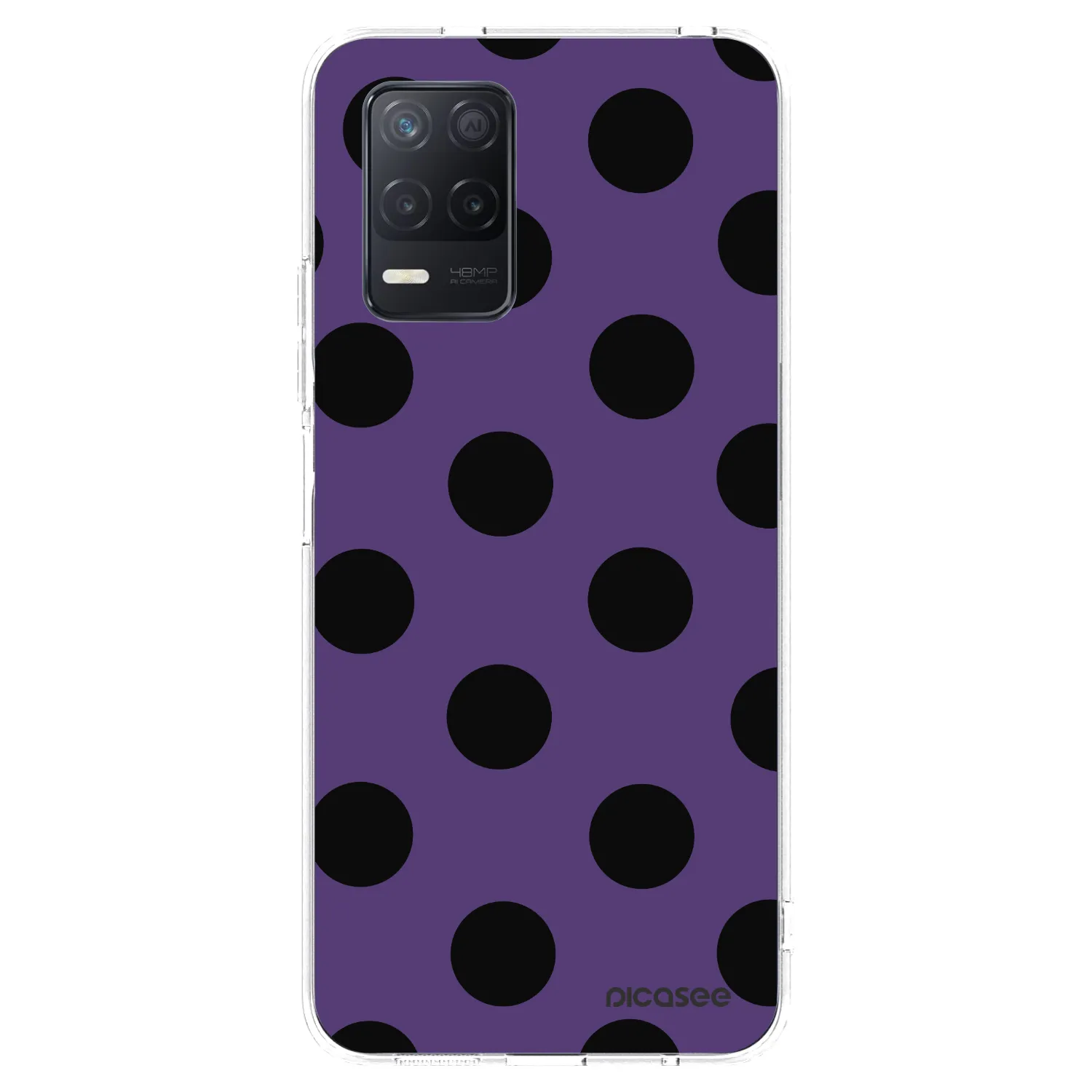 Picasee διαφανής θήκη σιλικόνης Realme 8 5G - Big flickers 2