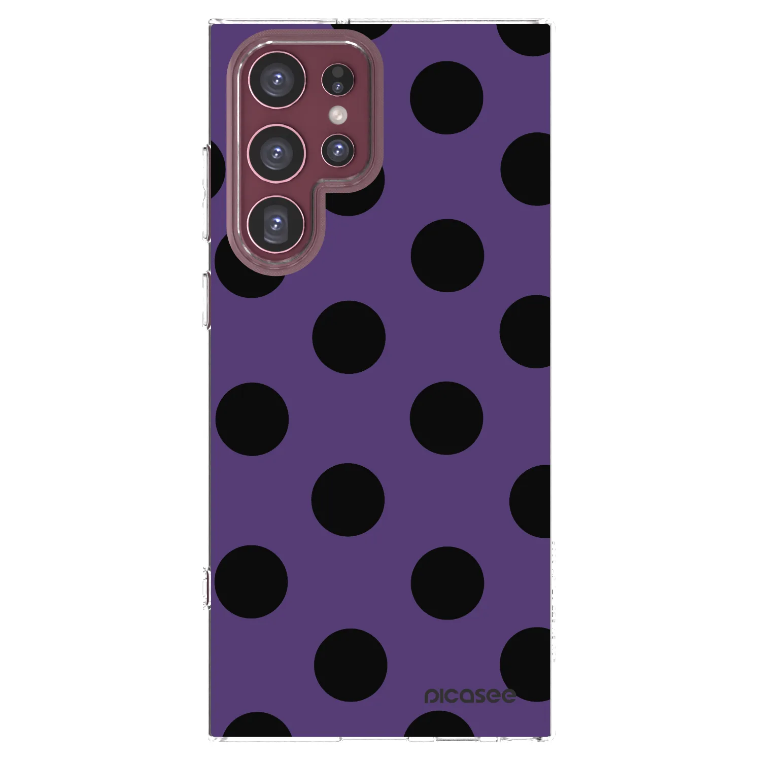 Picasee διαφανής θήκη σιλικόνης Samsung Galaxy S22 Ultra 5G - Big flickers 2