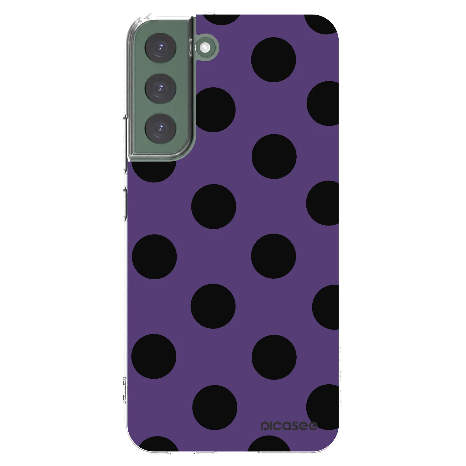 Picasee διαφανής θήκη σιλικόνης Samsung Galaxy S22+ 5G - Big flickers 2