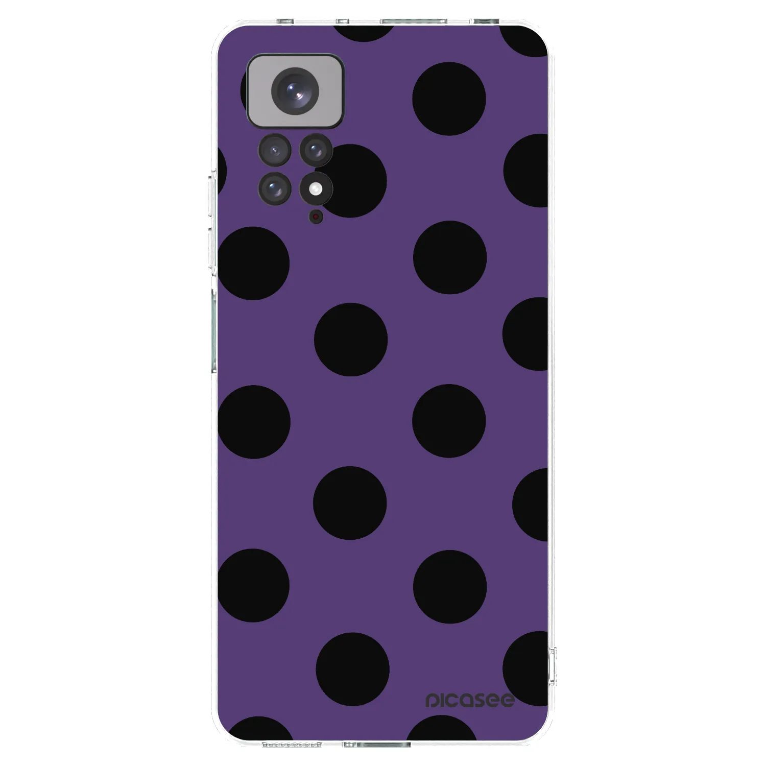 Picasee διαφανής θήκη σιλικόνης Xiaomi Redmi Note 11 - Big flickers 2