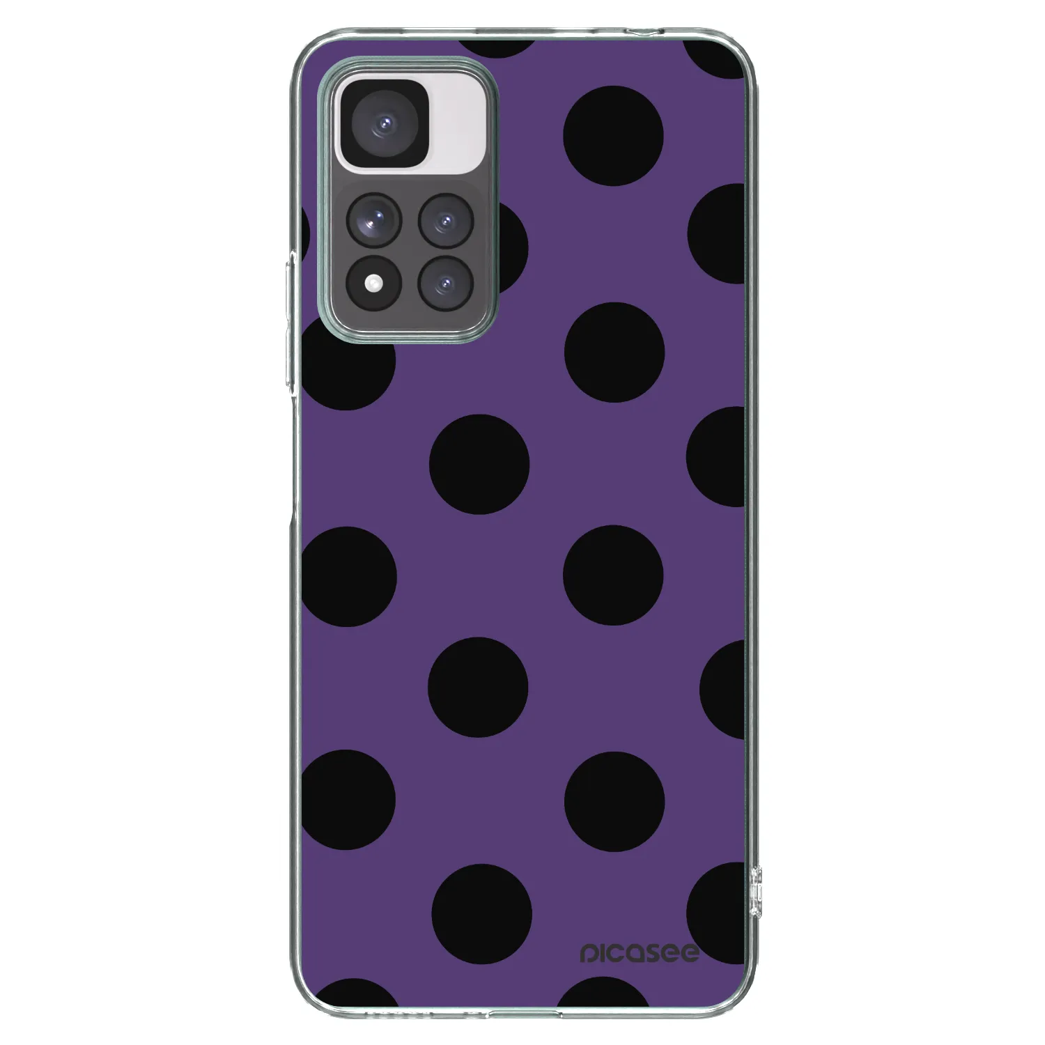 Picasee διαφανής θήκη σιλικόνης Xiaomi Redmi Note 11 Pro+ 5G - Big flickers 2