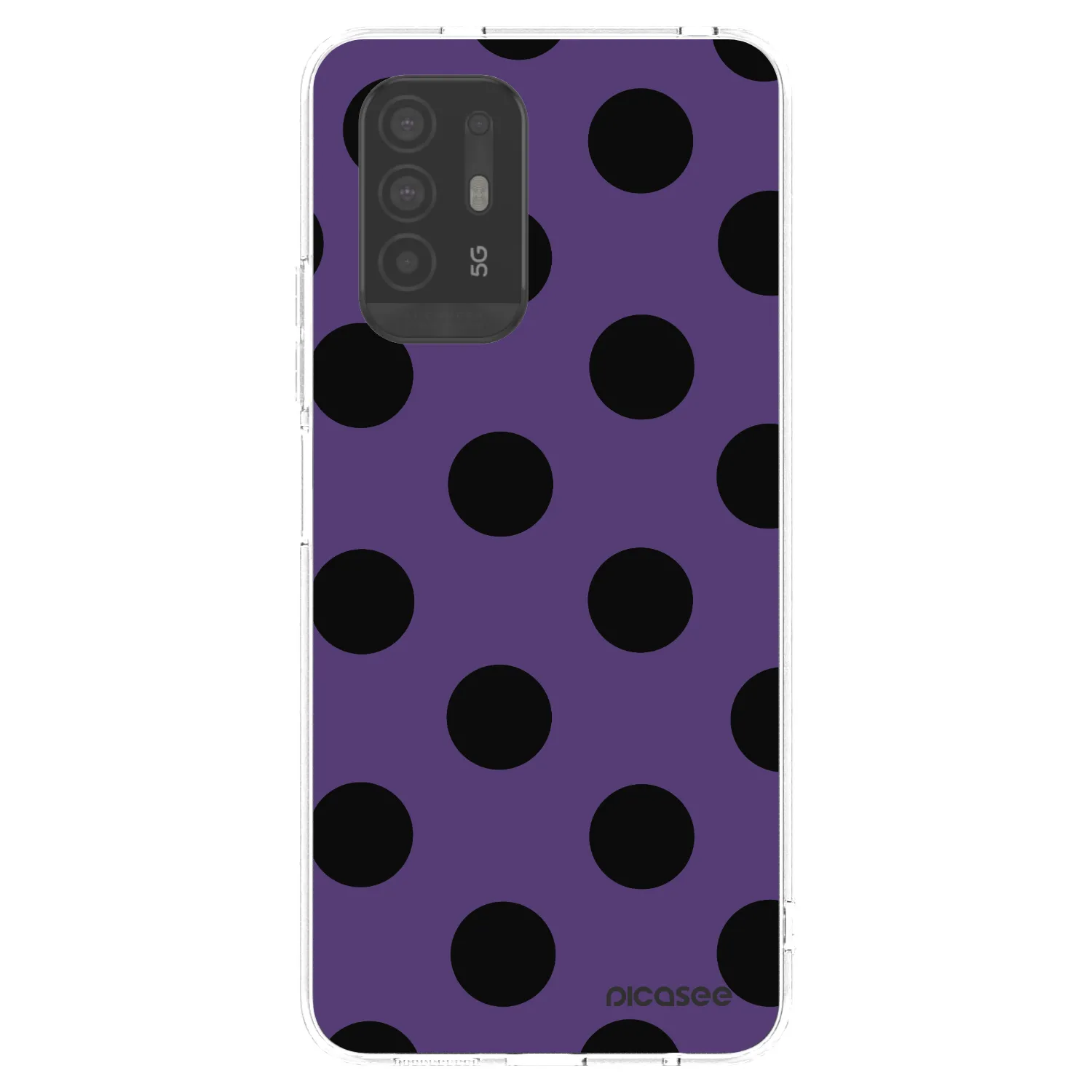 Picasee διαφανής θήκη σιλικόνης OPPO A94 5G - Big flickers 2