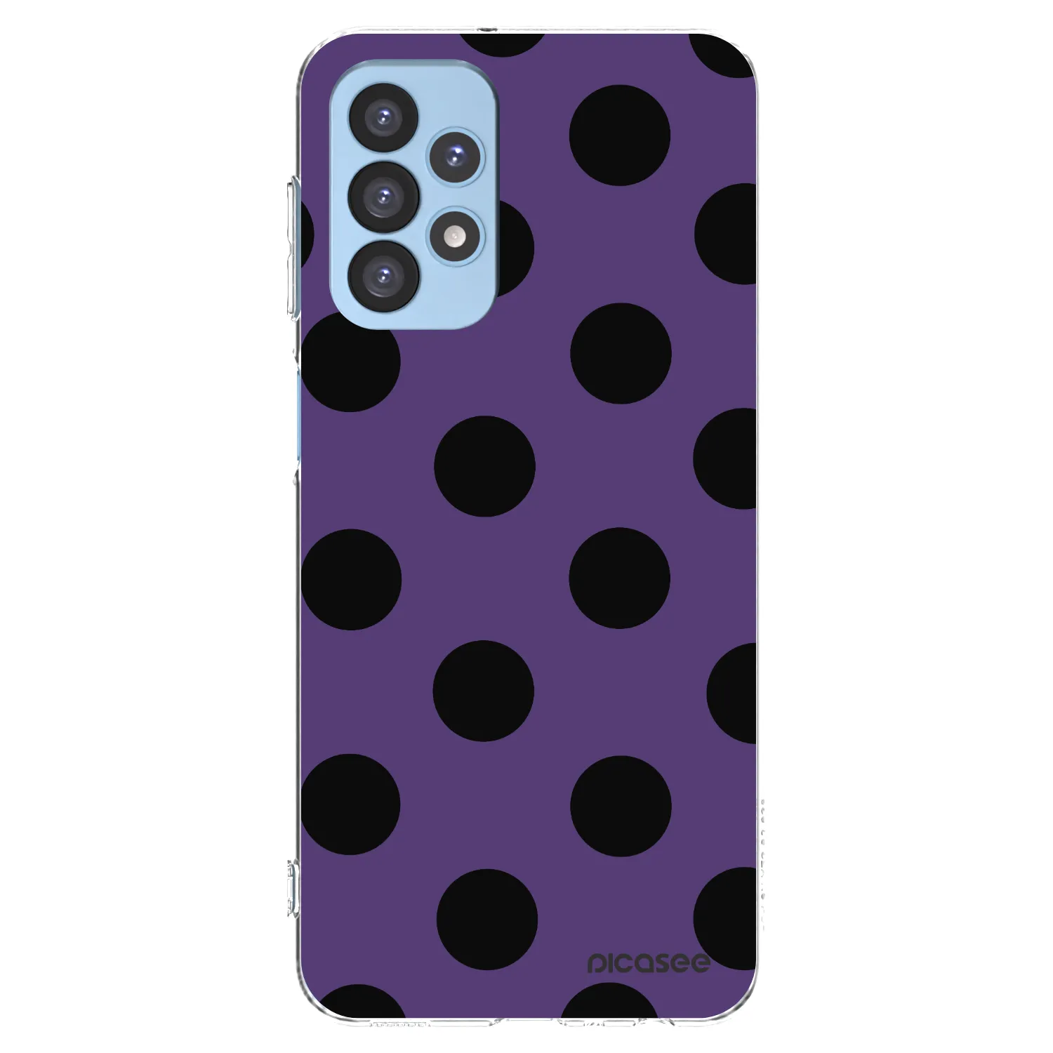 Picasee διαφανής θήκη σιλικόνης Samsung Galaxy A23 A235F 4G - Big flickers 2
