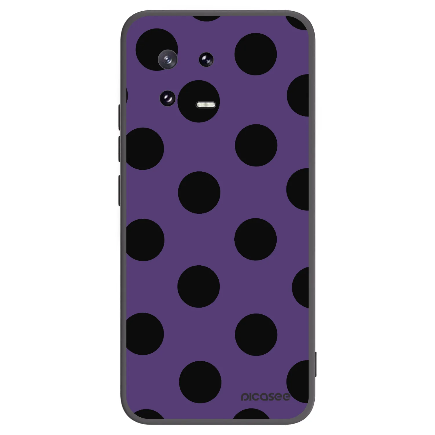 Picasee Μαύρη θήκη σιλικόνης για Xiaomi 13 Pro - Big flickers 2