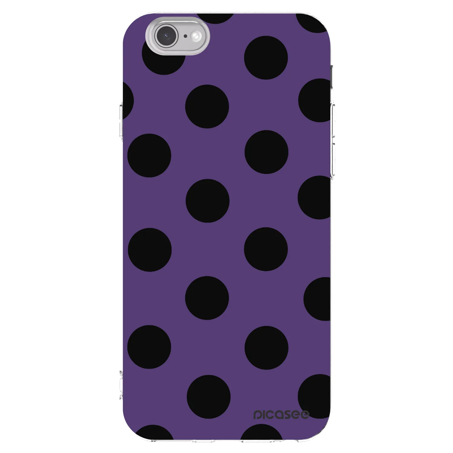 Picasee διαφανής θήκη σιλικόνης Apple iPhone 6/6S - Big flickers 2