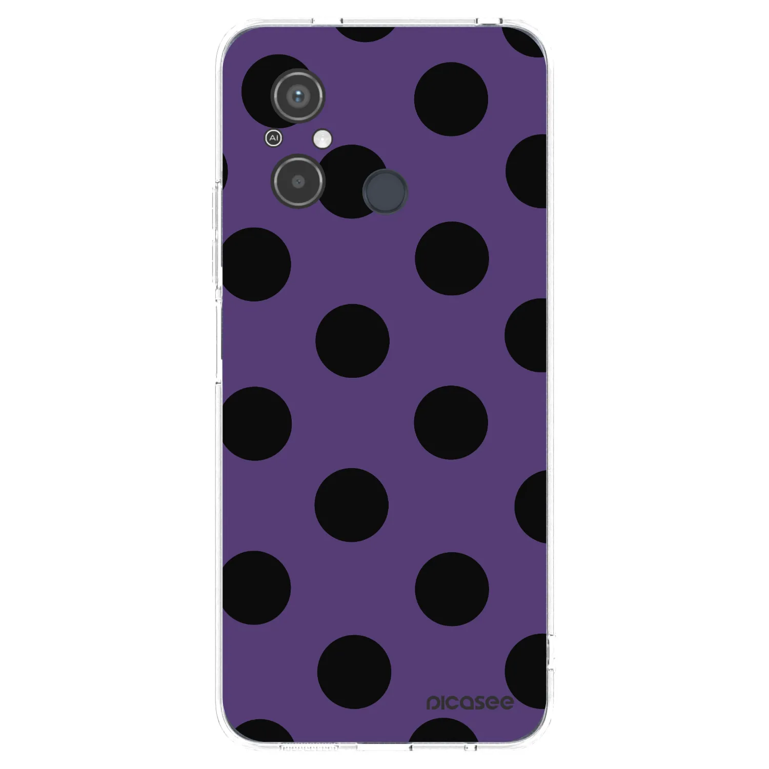 Picasee διαφανής θήκη σιλικόνης Xiaomi Redmi 12C - Big flickers 2