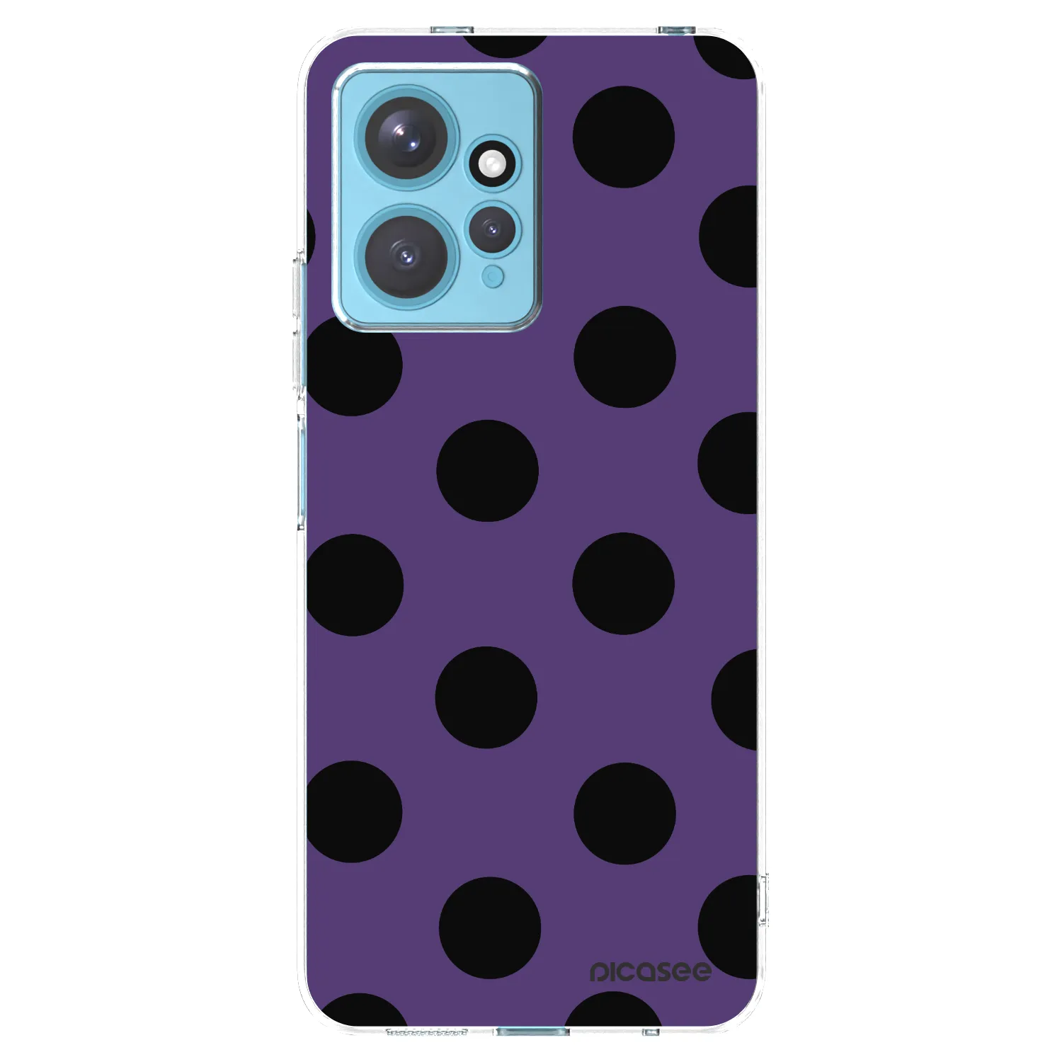 Picasee διαφανής θήκη σιλικόνης Xiaomi Redmi Note 12 4G - Big flickers 2