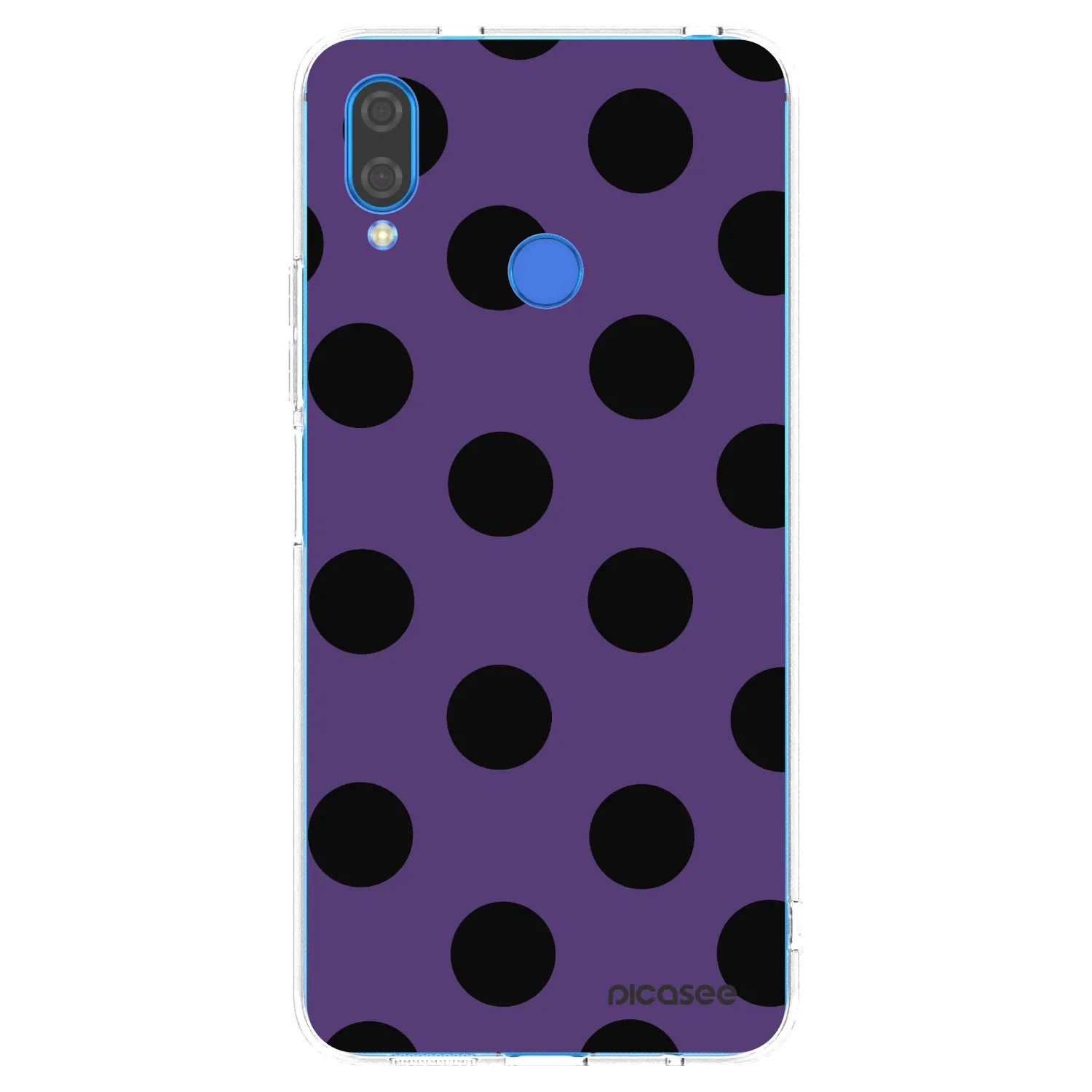 Picasee διαφανής θήκη σιλικόνης Huawei Nova 3 - Big flickers 2