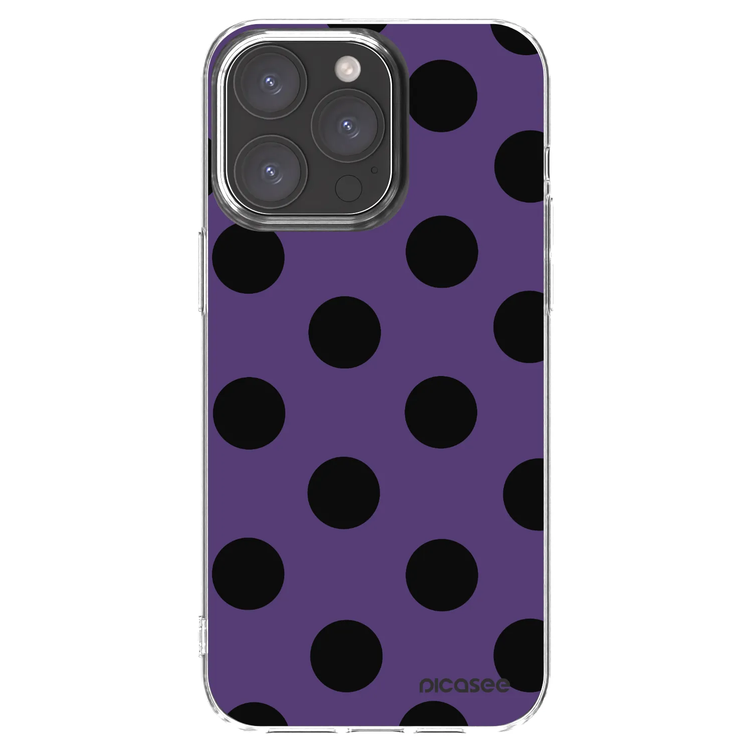 Picasee διαφανής θήκη σιλικόνης Apple iPhone 15 Pro Max - Big flickers 2