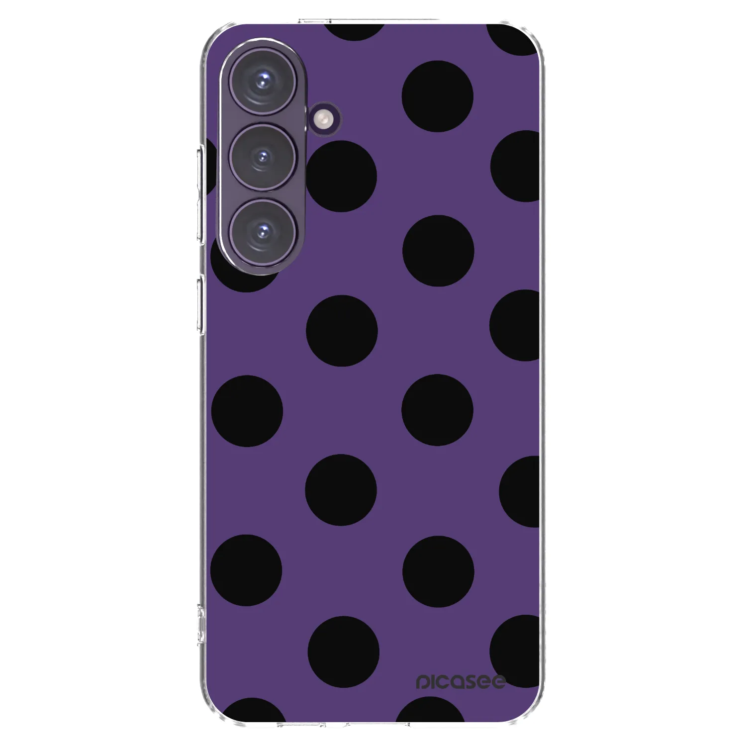 Picasee διαφανής θήκη σιλικόνης Samsung Galaxy S24+ S926B 5G - Big flickers 2