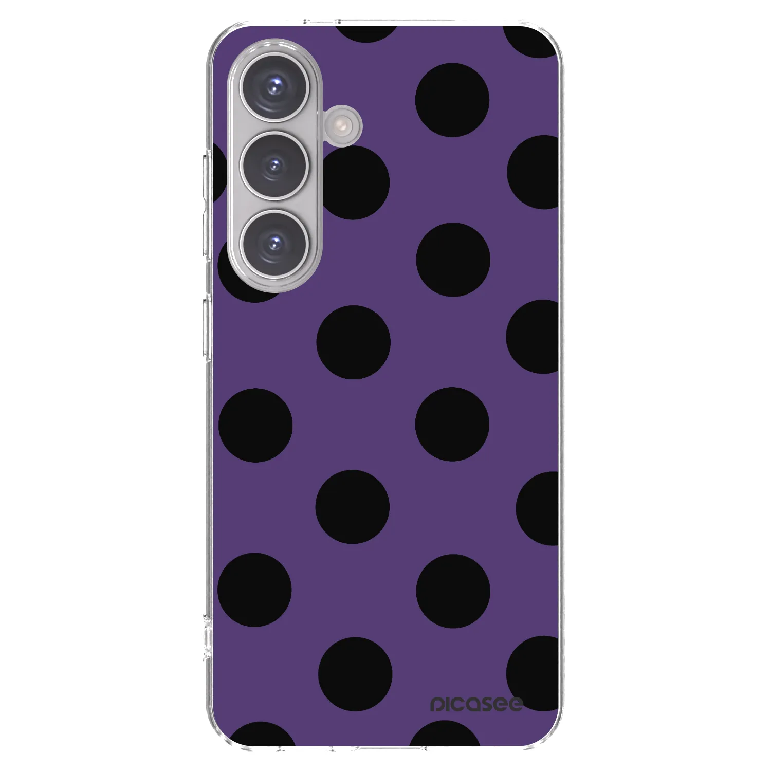Picasee διαφανής θήκη σιλικόνης Samsung Galaxy S24 S921B 5G - Big flickers 2