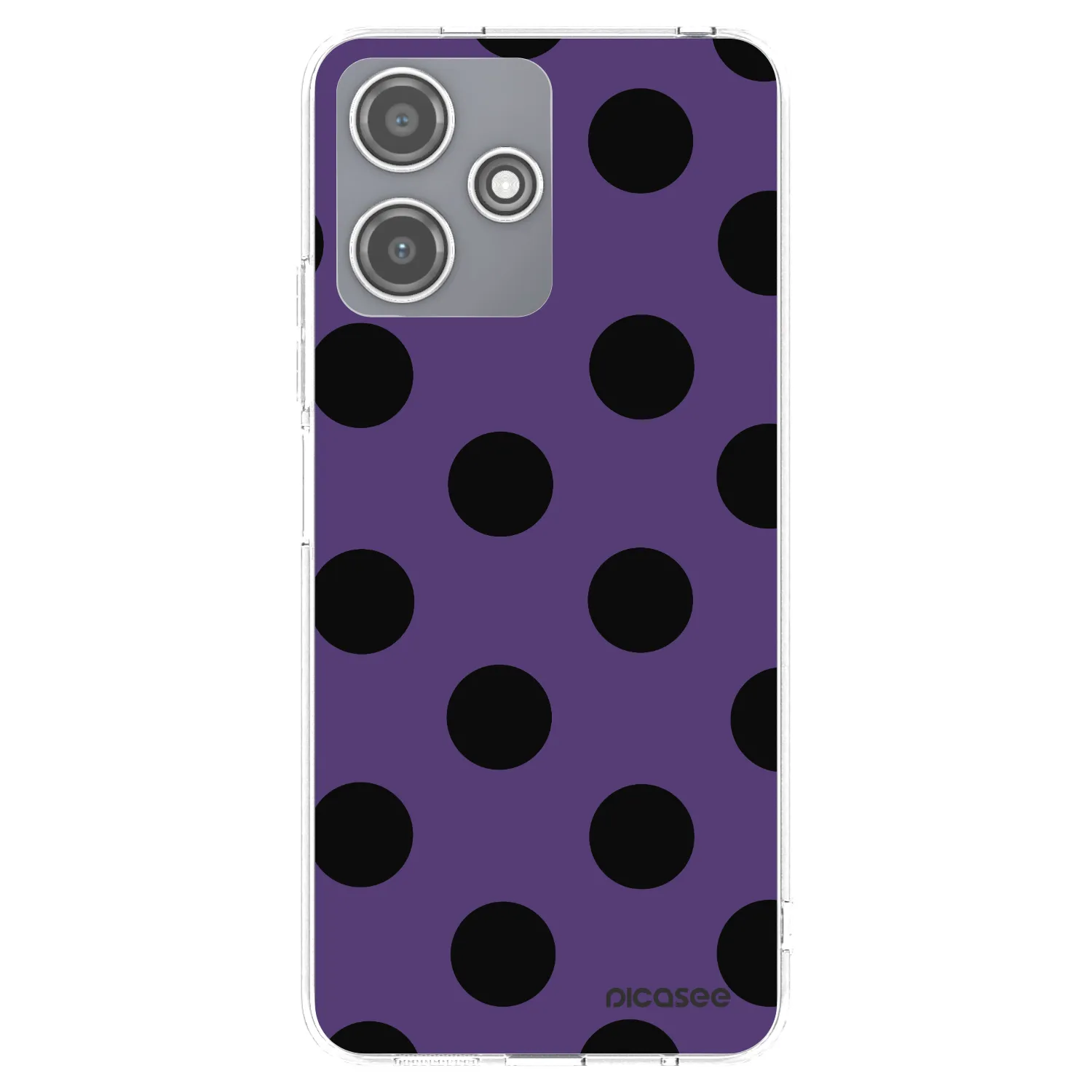 Picasee διαφανής θήκη σιλικόνης Xiaomi Redmi 12 5G - Big flickers 2