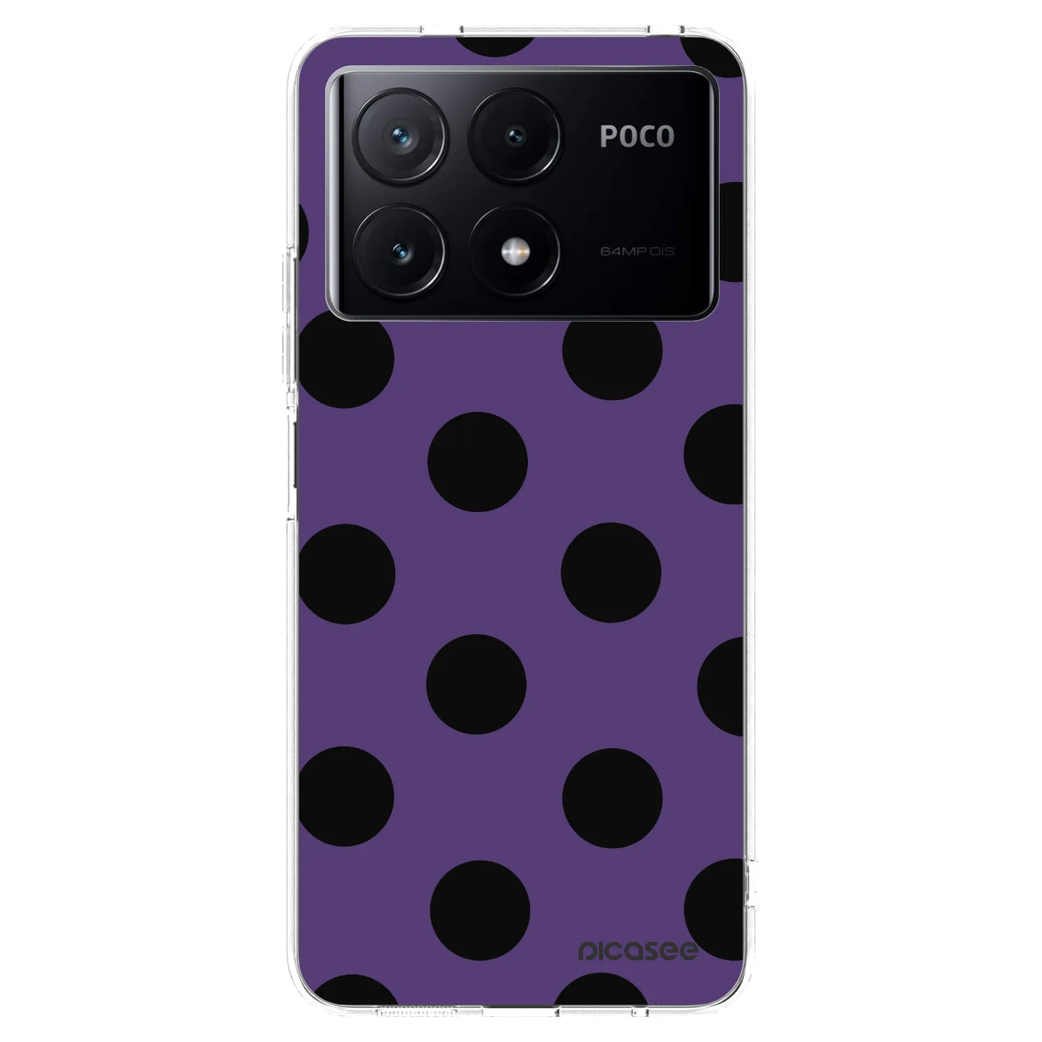 Picasee διαφανής θήκη σιλικόνης Xiaomi Poco X6 Pro - Big flickers 2