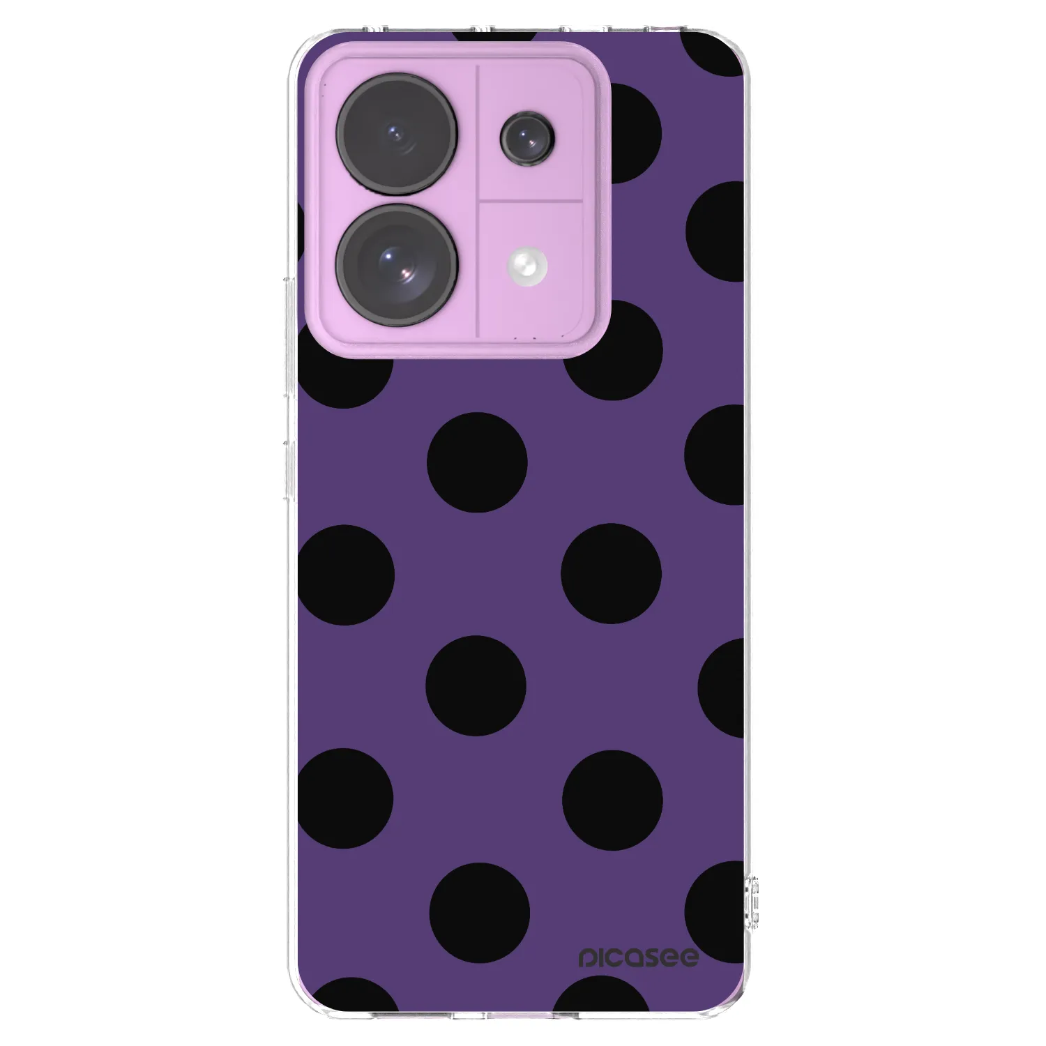 Picasee διαφανής θήκη σιλικόνης Xiaomi Redmi Note 13 Pro 5G - Big flickers 2