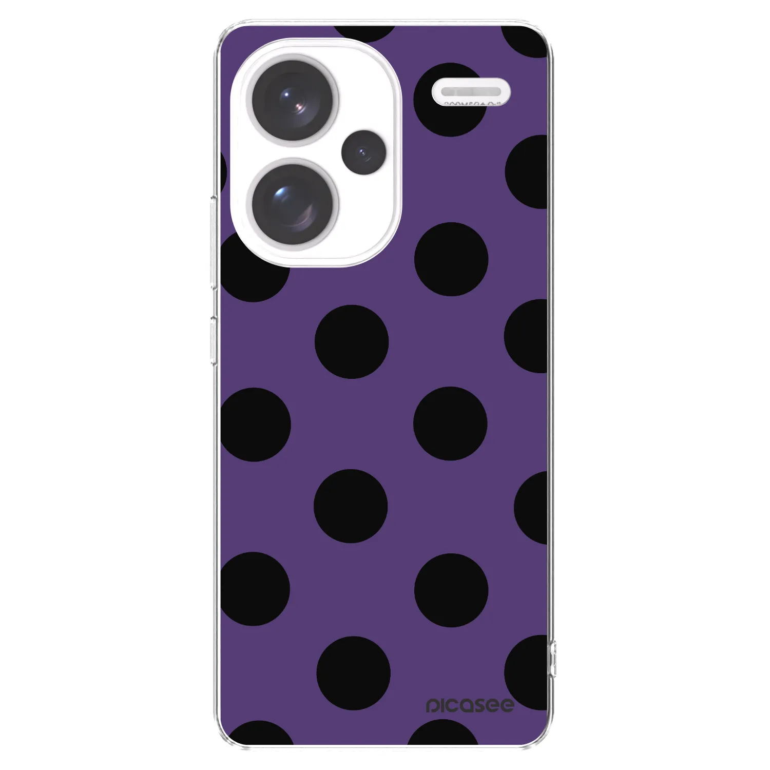 Picasee διαφανής θήκη σιλικόνης Xiaomi Redmi Note 13 Pro+ 5G - Big flickers 2