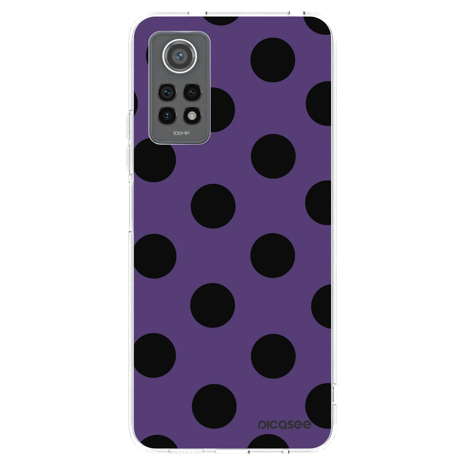 Picasee διαφανής θήκη σιλικόνης Xiaomi Redmi Note 12 Pro 4G - Big flickers 2