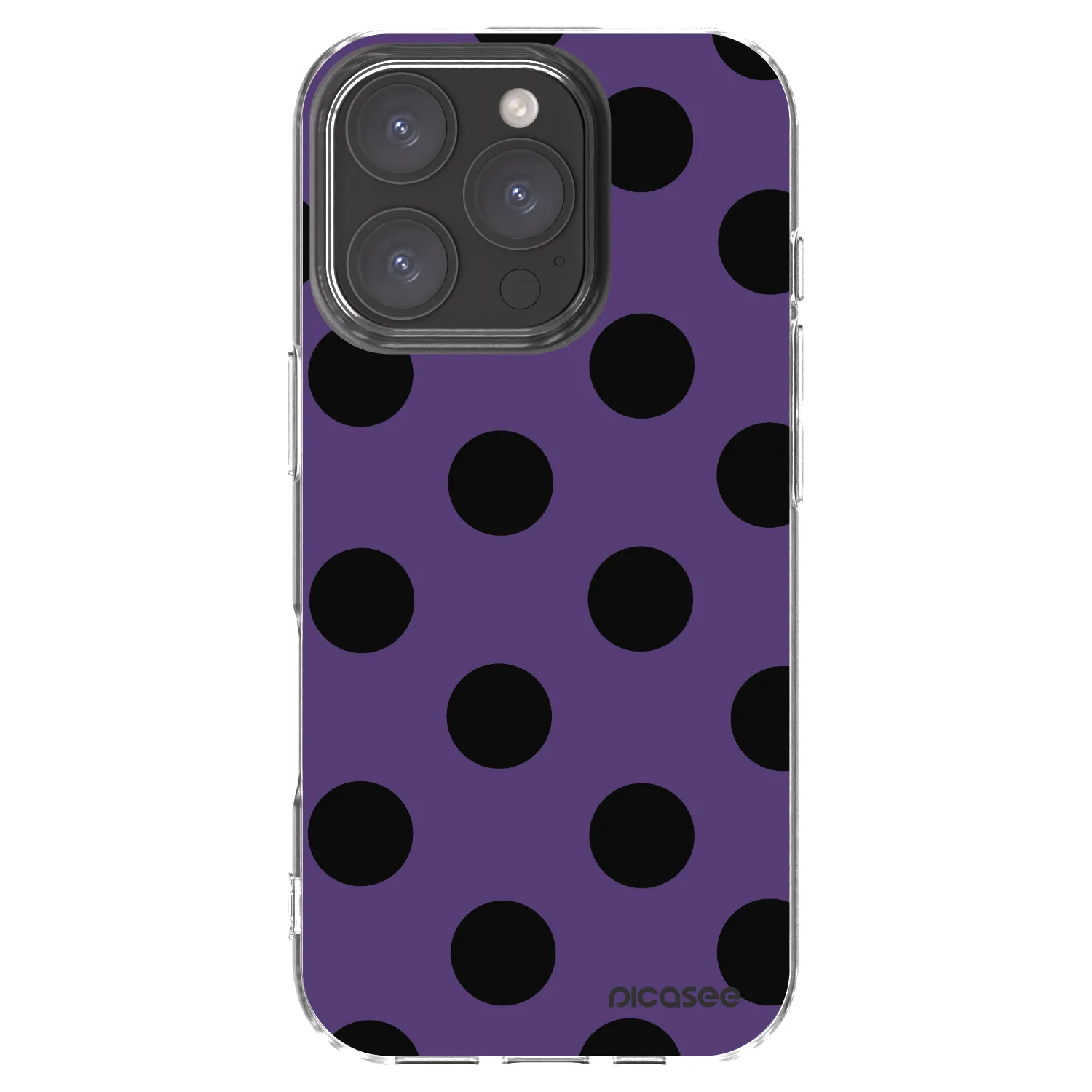 Picasee διαφανής θήκη σιλικόνης Apple iPhone 16 Pro - Big flickers 2
