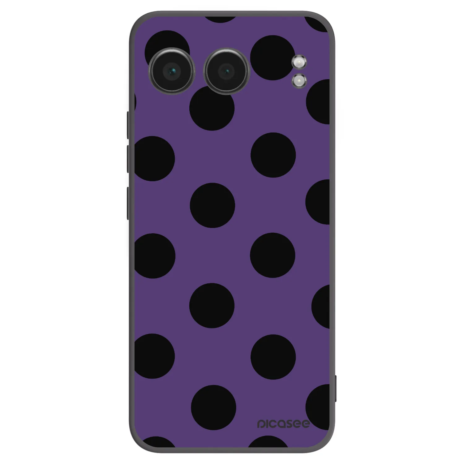 Picasee Μαύρη θήκη σιλικόνης για OnePlus Nord 4 - Big flickers 2