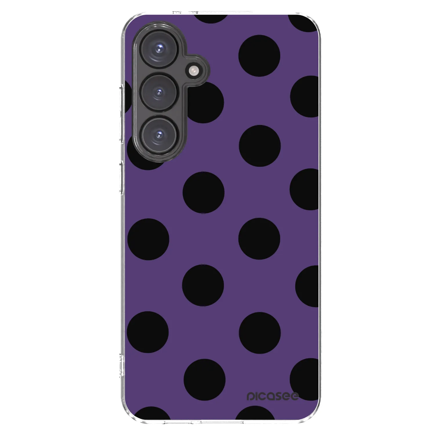 Picasee διαφανής θήκη σιλικόνης Samsung Galaxy S24 FE S721B - Big flickers 2