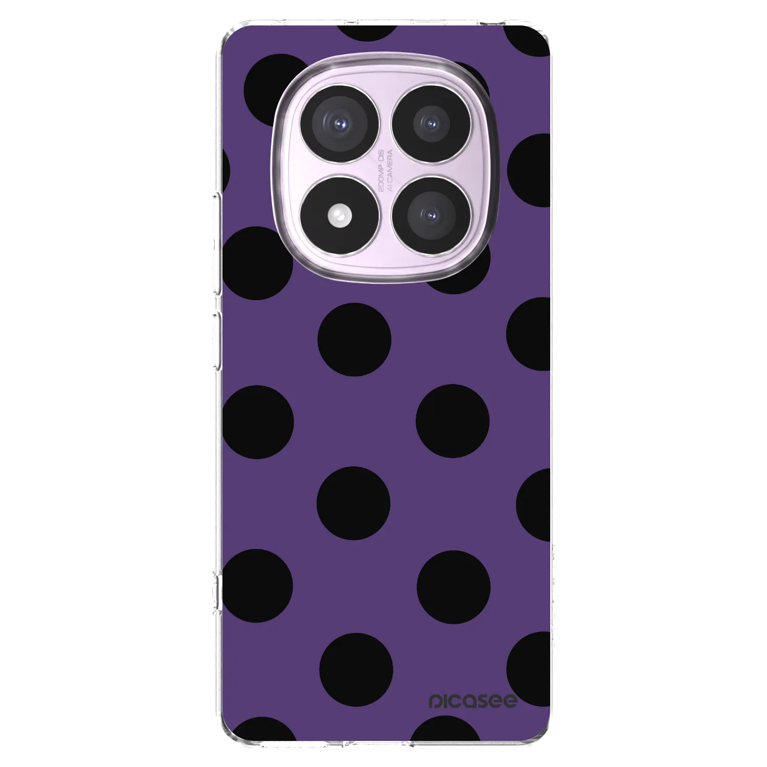 Picasee διαφανής θήκη σιλικόνης Xiaomi Redmi Note 14 Pro 5G - Big flickers 2