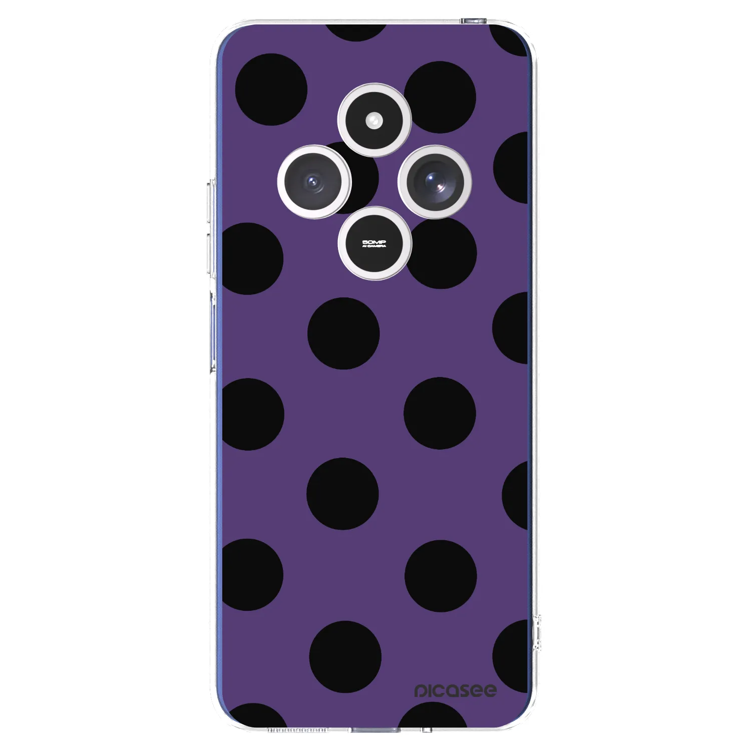Picasee διαφανής θήκη σιλικόνης Xiaomi Redmi 14C - Big flickers 2
