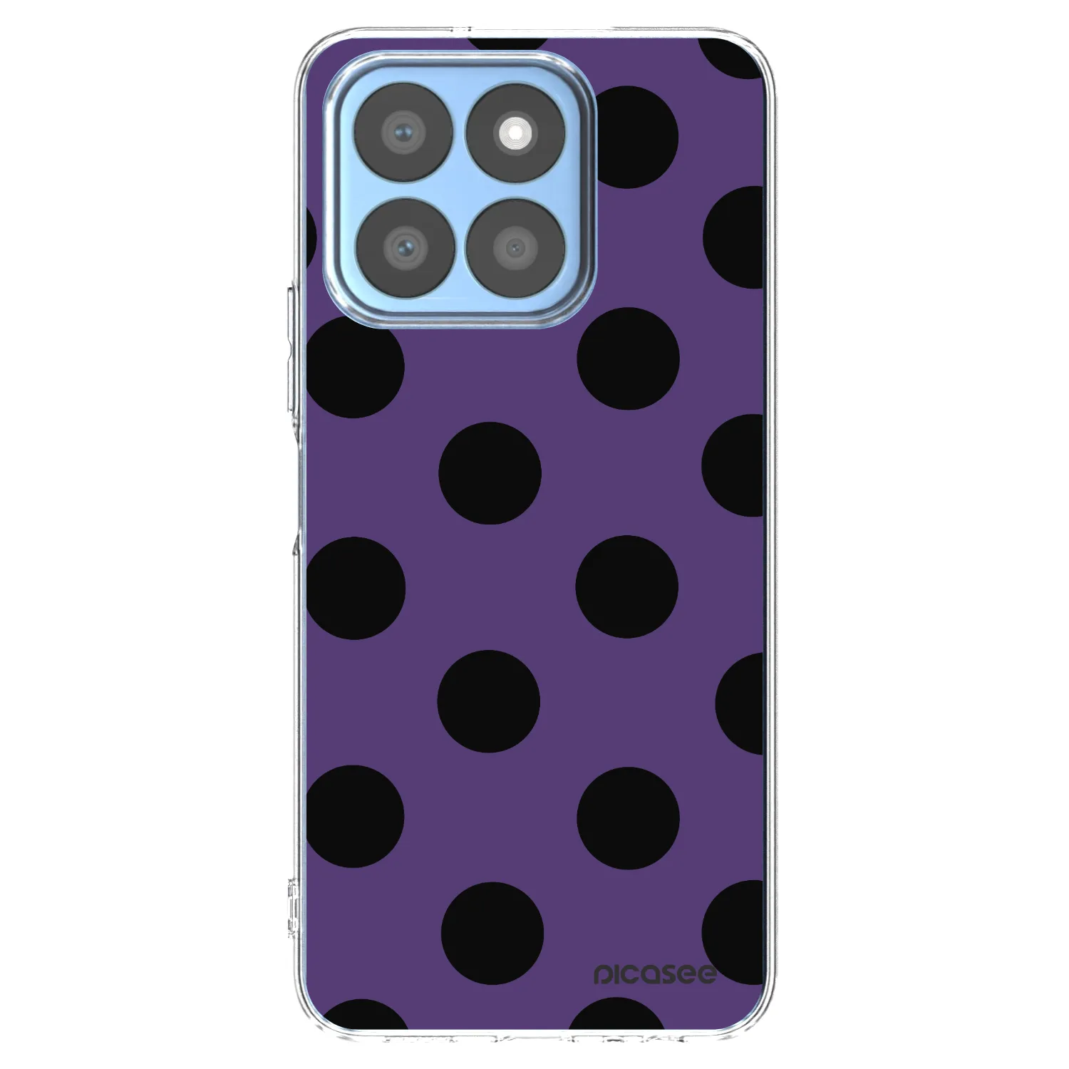 Picasee διαφανής θήκη σιλικόνης Honor X8c - Big flickers 2