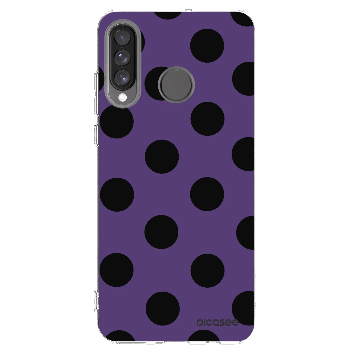 Picasee διαφανής θήκη σιλικόνης Huawei P30 Lite - Big flickers 2