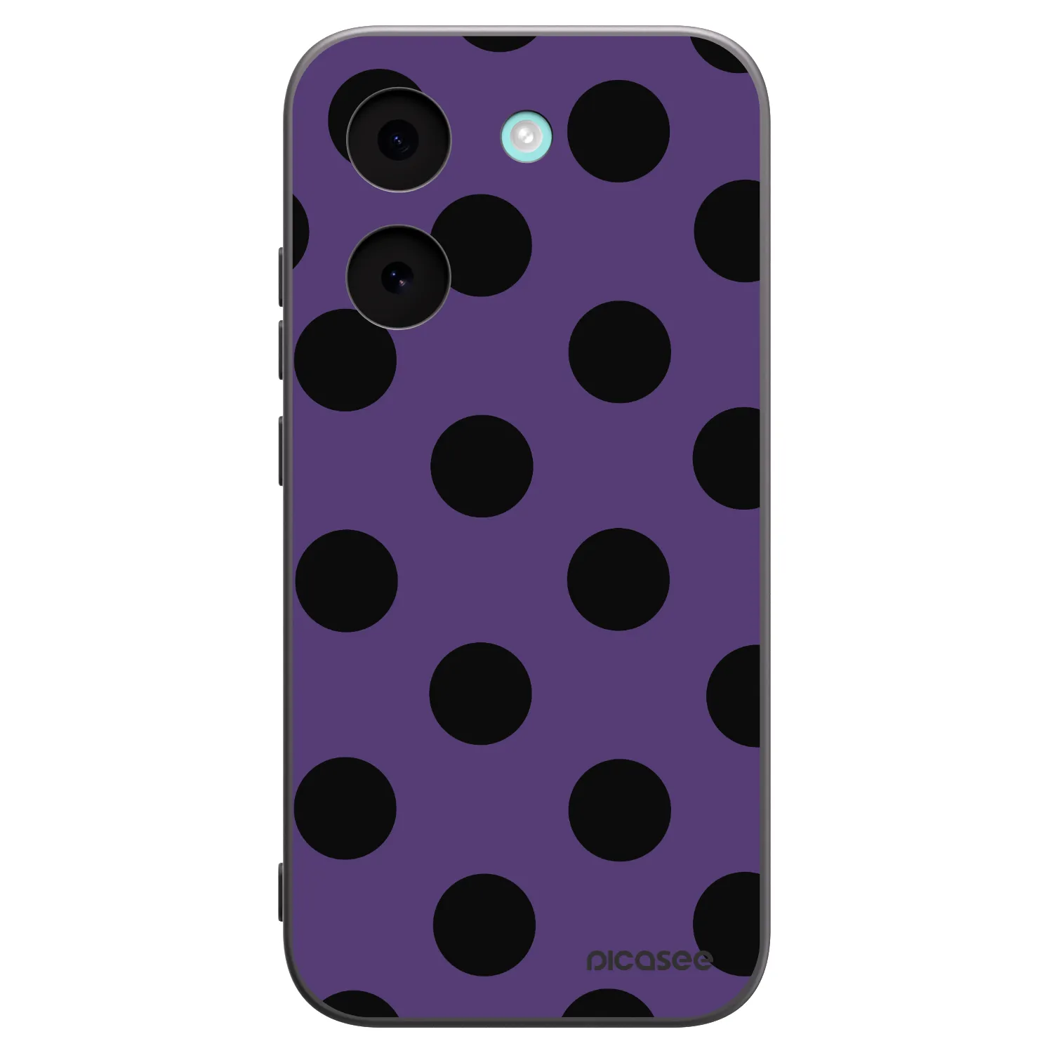 Picasee Μαύρη θήκη σιλικόνης για Xiaomi Poco X8 Pro - Big flickers 2