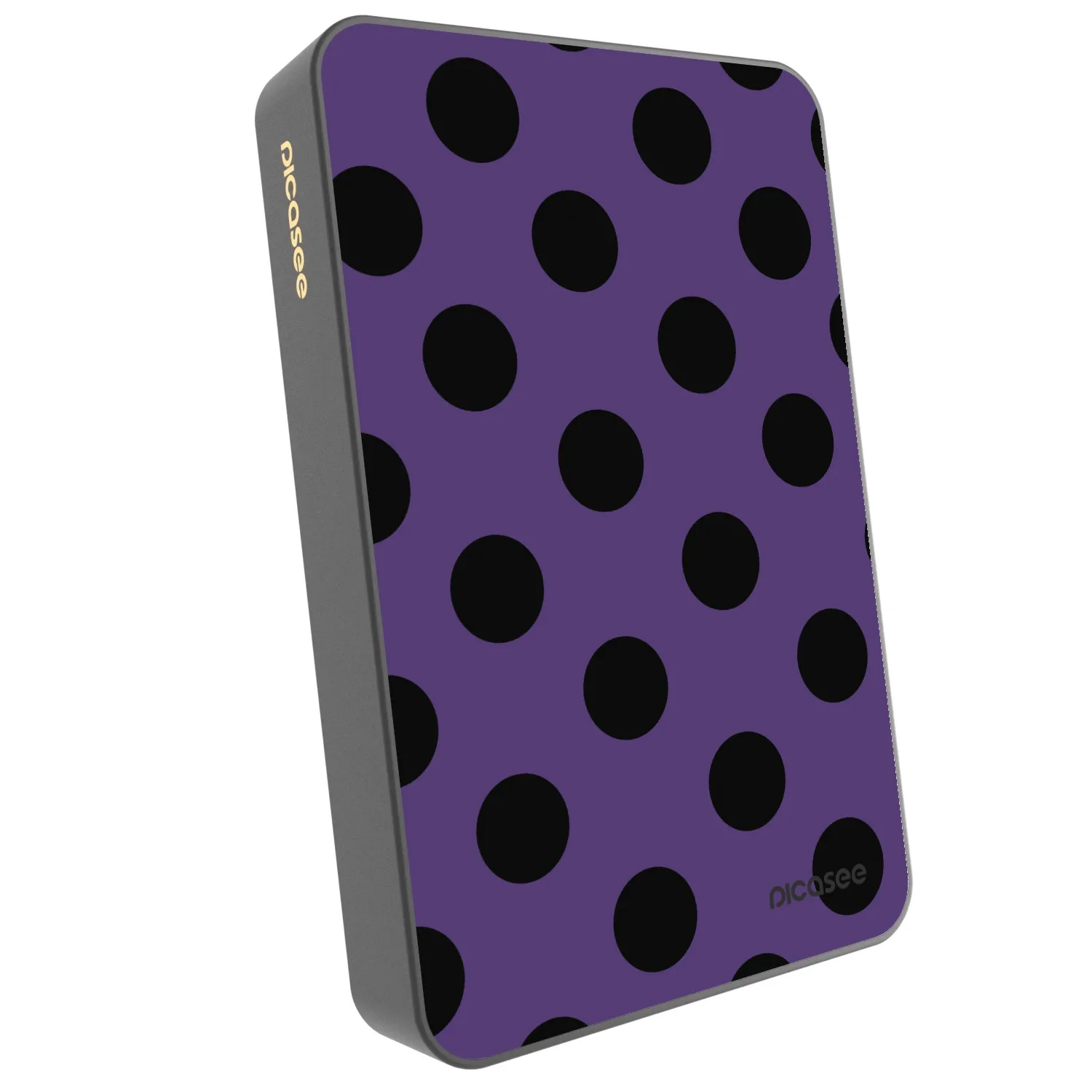 Picasee Powerbank με MagSafe 10 000 mAh Γκρί - Big flickers 2