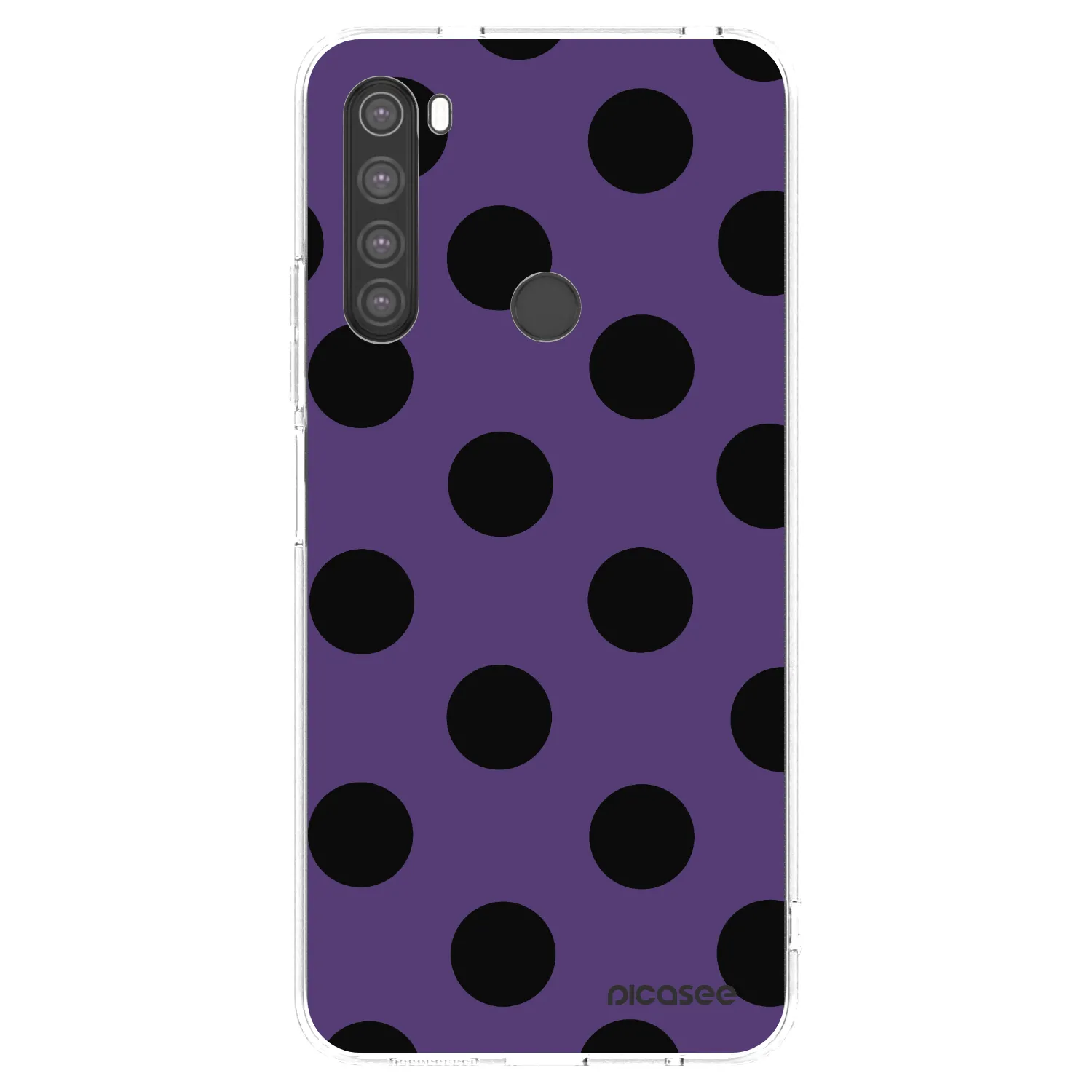 Picasee διαφανής θήκη σιλικόνης Xiaomi Redmi Note 8 - Big flickers 2