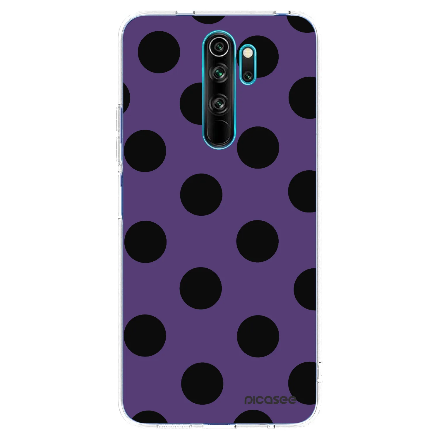 Picasee διαφανής θήκη σιλικόνης Xiaomi Redmi Note 8 Pro - Big flickers 2