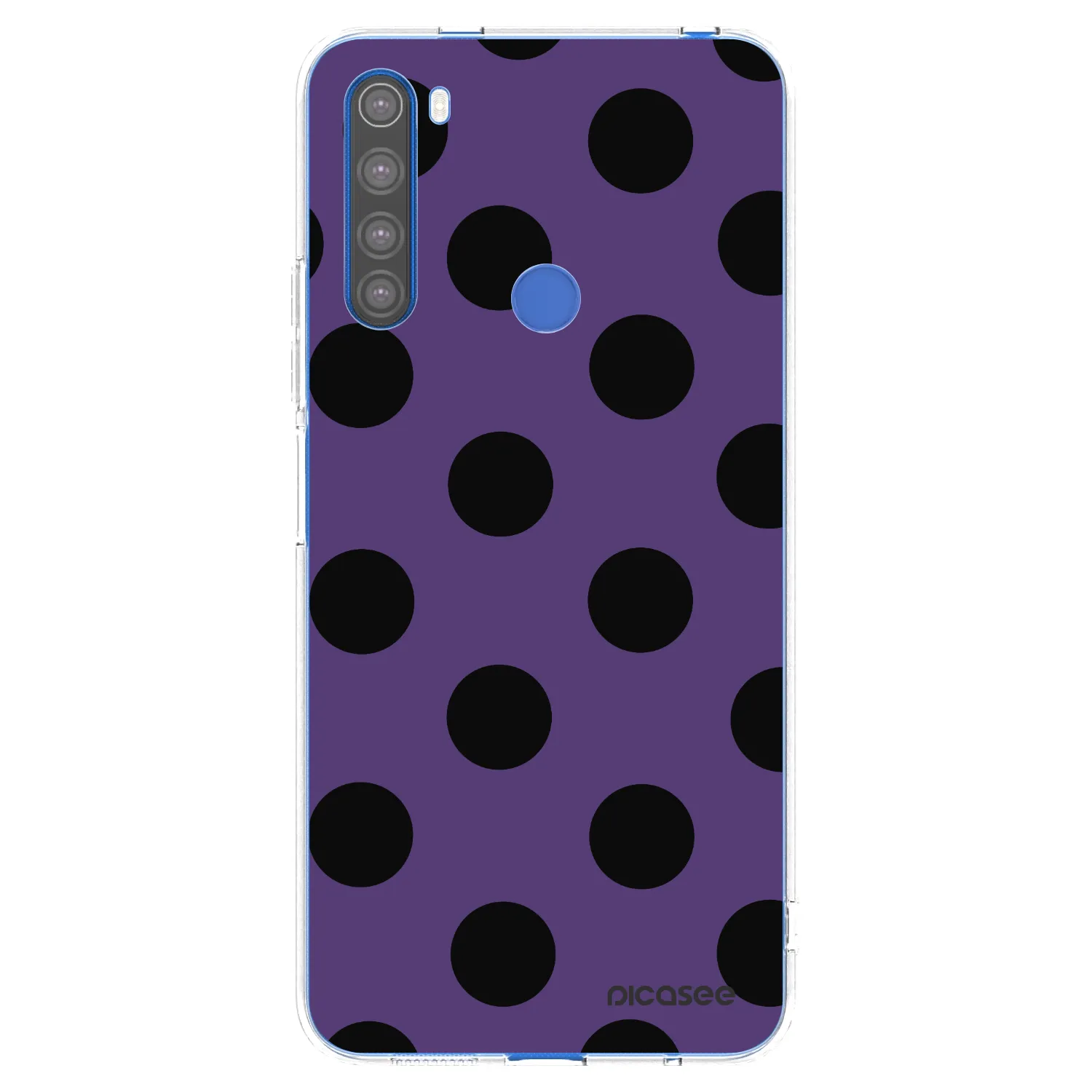 Picasee διαφανής θήκη σιλικόνης Xiaomi Redmi Note 8T - Big flickers 2