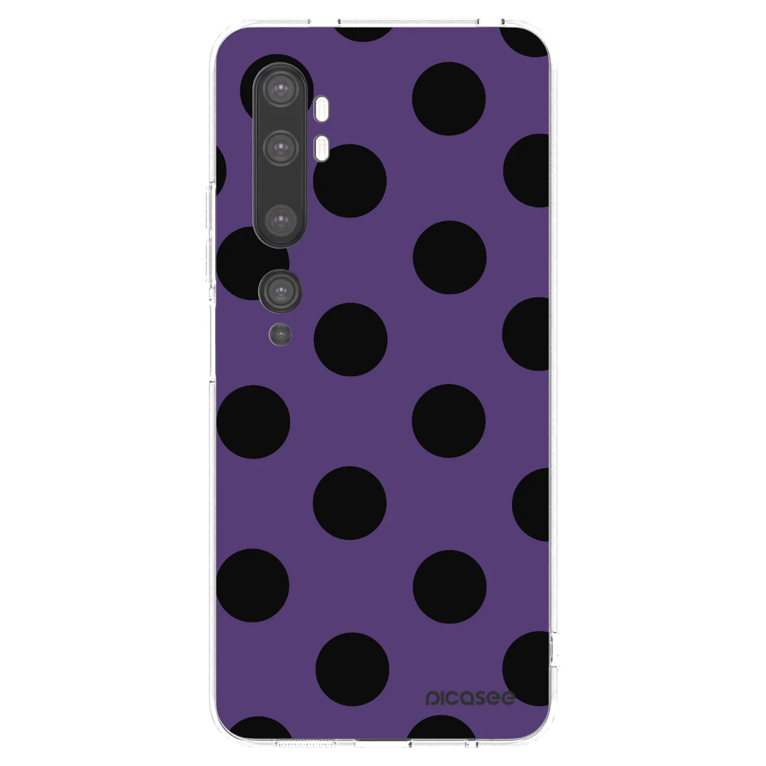 Picasee διαφανής θήκη σιλικόνης Xiaomi Mi Note 10 (Pro) - Big flickers 2