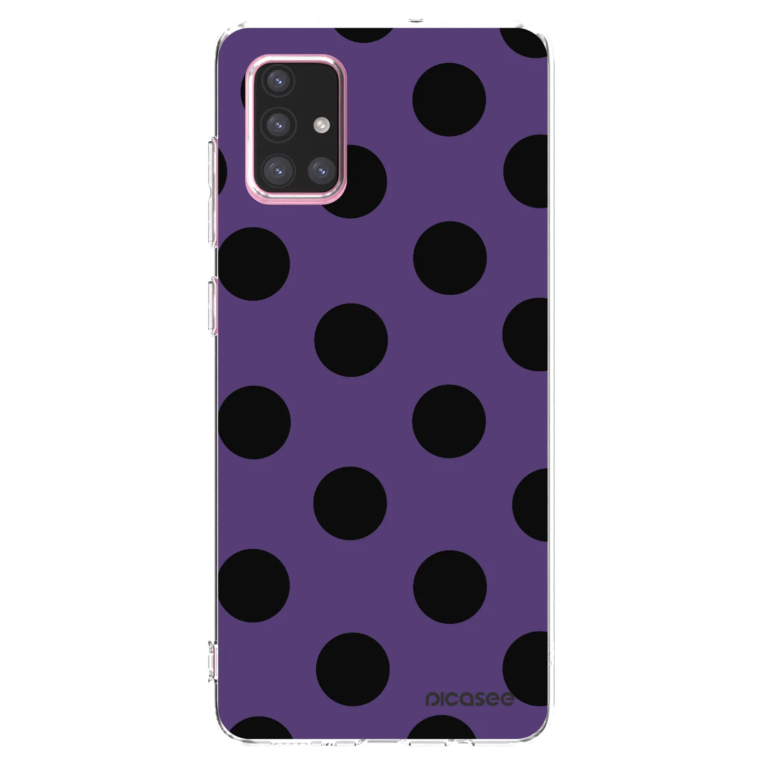 Picasee διαφανής θήκη σιλικόνης Samsung Galaxy A71 A715F - Big flickers 2