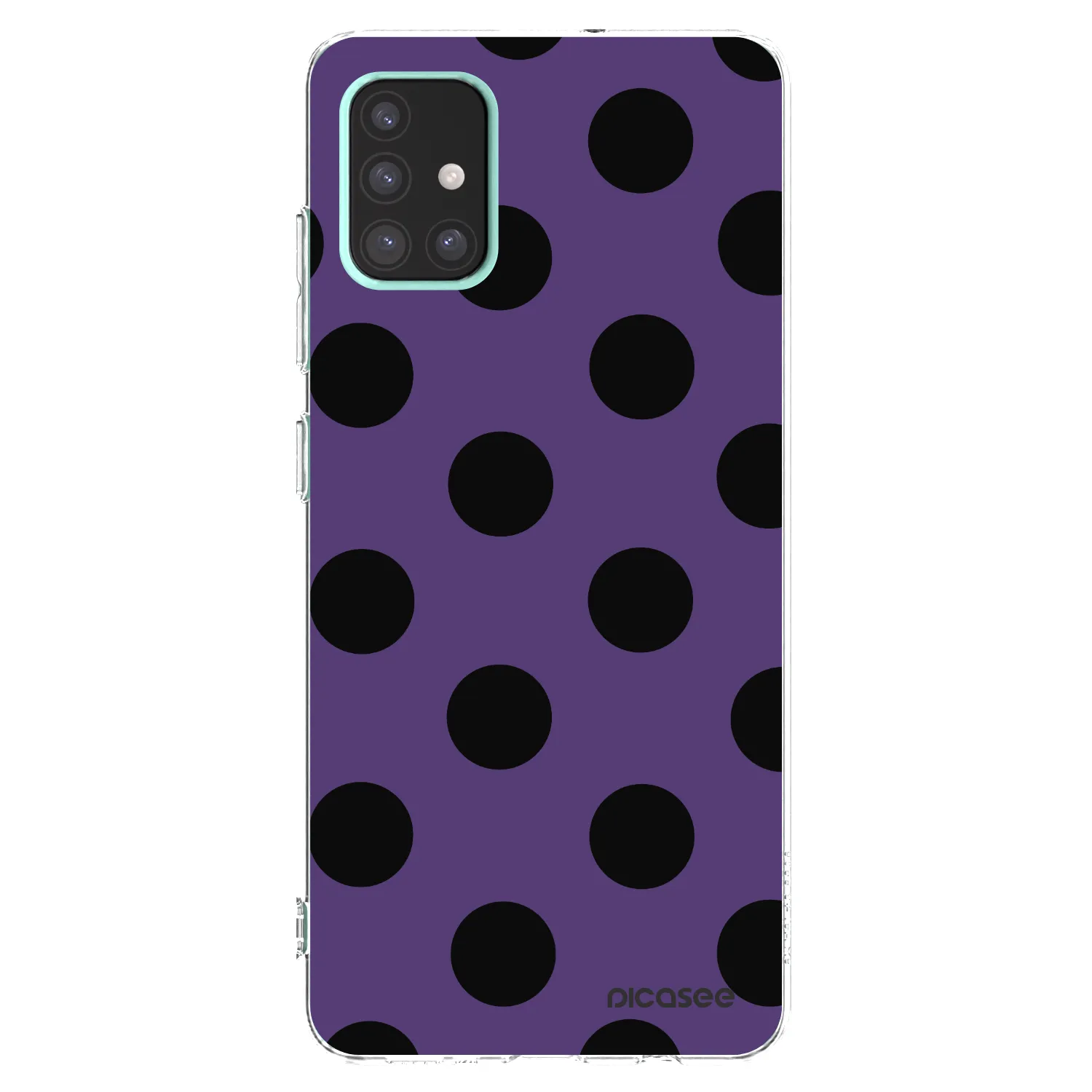 Picasee διαφανής θήκη σιλικόνης Samsung Galaxy A51 A515F - Big flickers 2