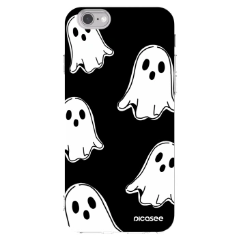 Picasee διαφανής θήκη σιλικόνης Apple iPhone 6/6S - Black ghosts