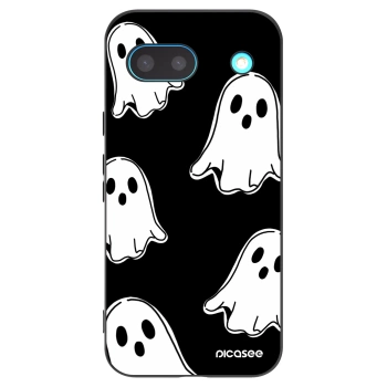 Picasee Μαύρη θήκη σιλικόνης για Google Pixel 8 - Black ghosts